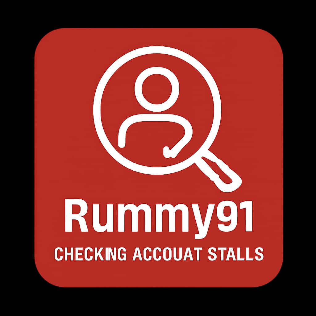A square icon representing Checking Rummy91 Account Status.