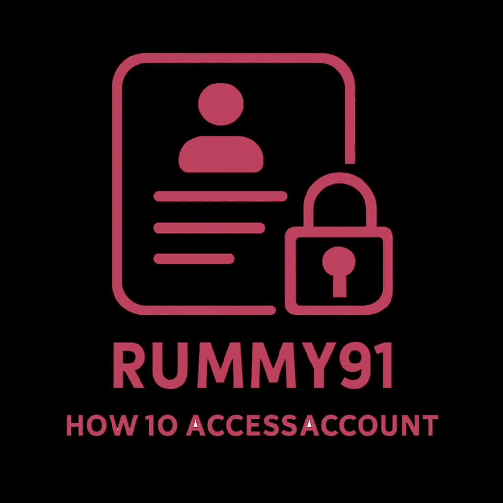 Icon representing access to Rummy91 account.