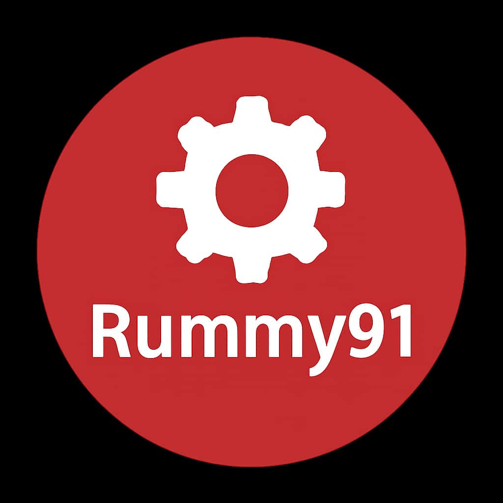 An icon representing account settings management for Rummy91.
