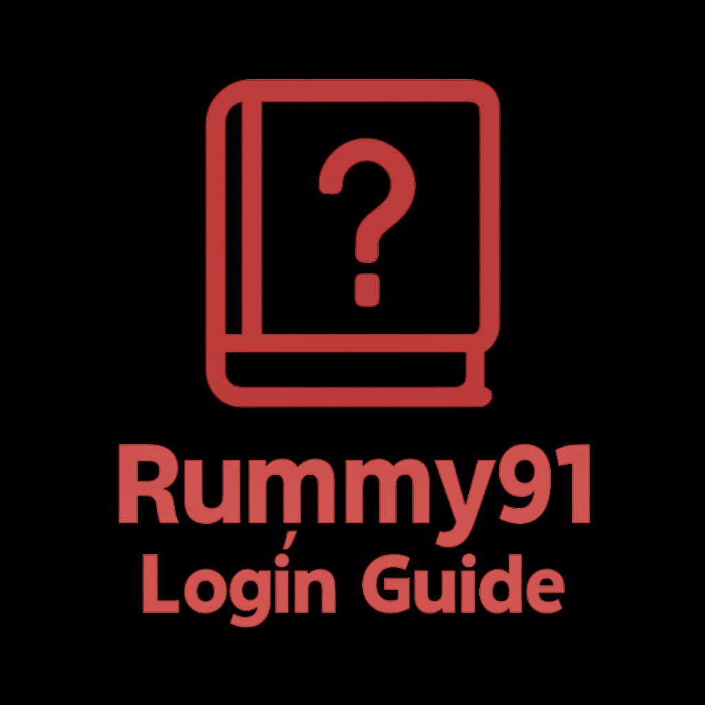 An icon representing Rummy91 Login Guide, showcasing a clean and professional design.