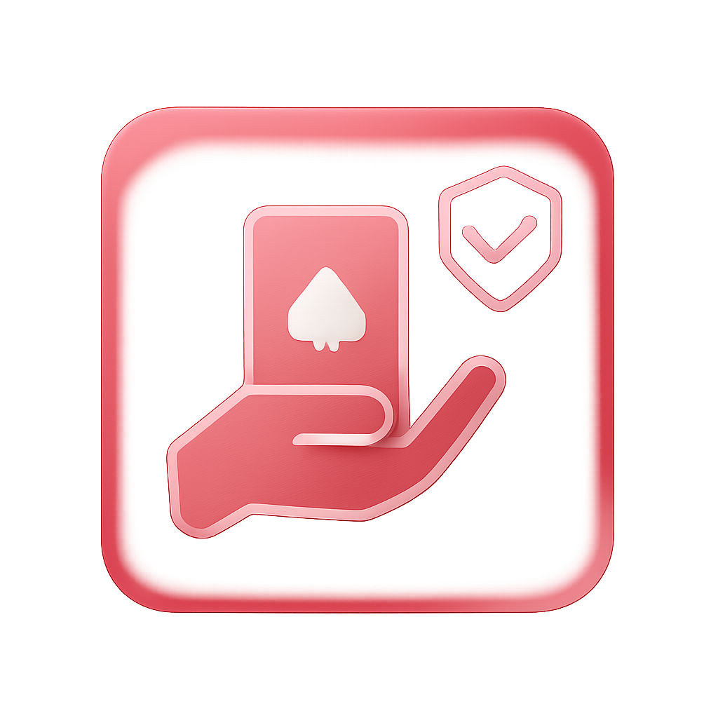 A simple icon illustrating password recovery process for Rummy91.