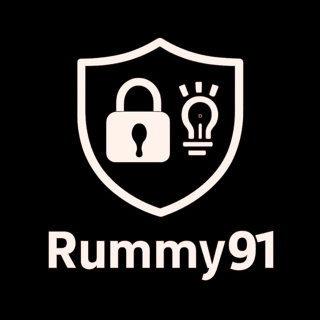 A badge symbolizing account security tips for Rummy91.